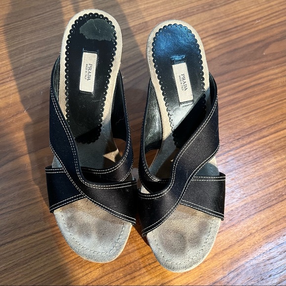 Prada Slip on High Heel Sandal - Picture 8 of 9